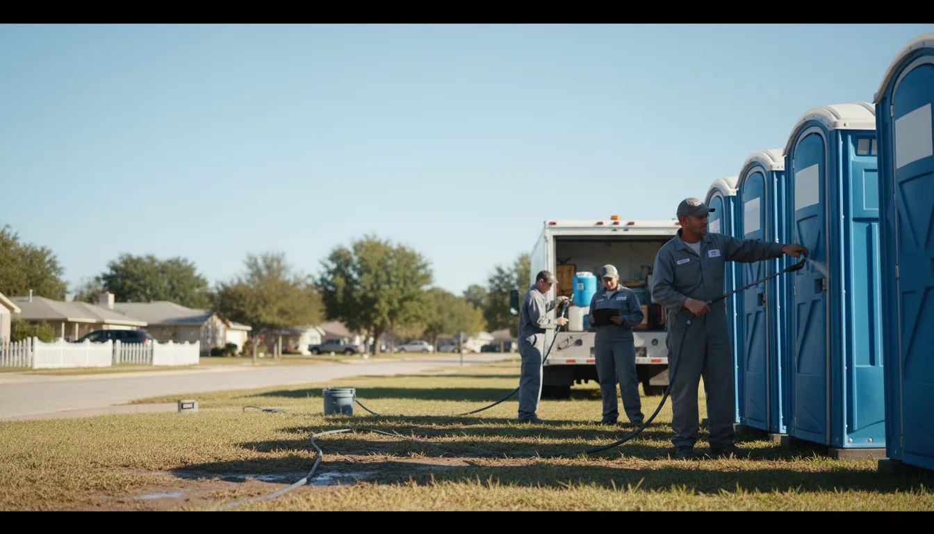 Long-Term Portable Toilet Rental in Ostrander, MN near me